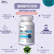 TESTO 360 - POTENCIA SEXUAL - SEXSHOP PLAZA NORTE.